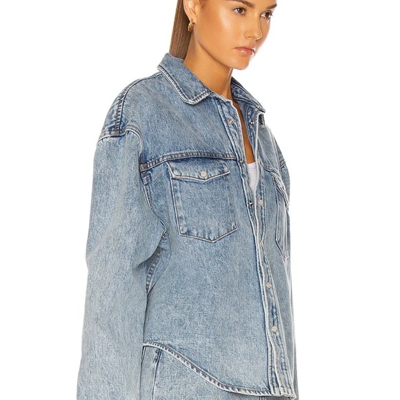 WARDROBE.NYC Blue Jean Jacket - Picture 3 of 5